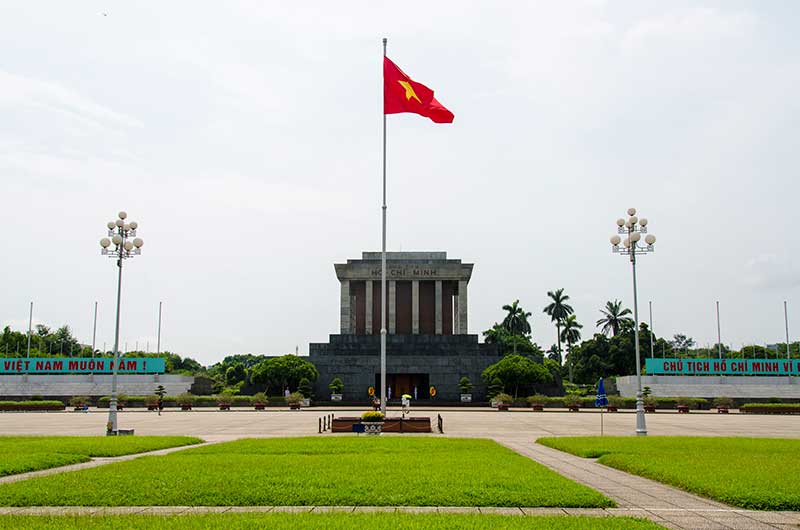 145 - Vietnam - Hanoi - mausoleo de Ho Chi Minh